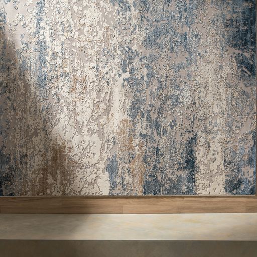 Canyon Ardennes Rug | Blue Beige Ivory Shaded