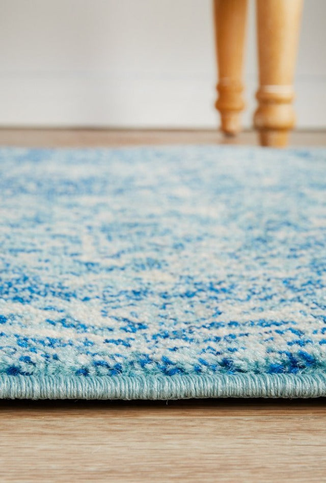 Charmed Pre-made Hall Runner | Turquoise Royal-Blue