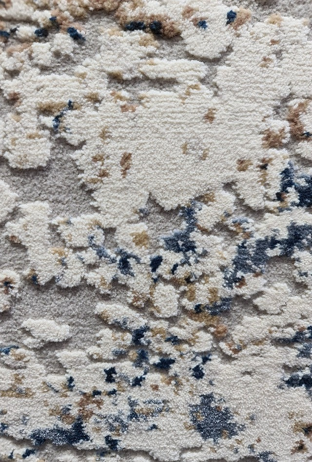 Canyon Ardennes Rug | Blue Beige Ivory Shaded