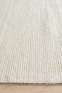 Allure Ivory Flat Weave Rug by Rug Addiction 
