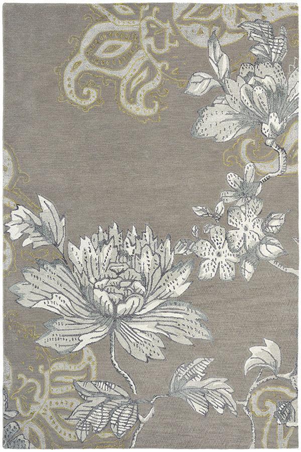 Wedgwood Fabled Floral Grey Designer Rug | by Brink & Campman