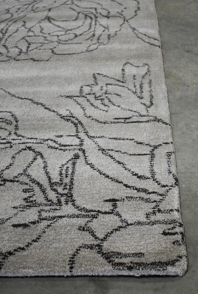 Botanic Wool Rug | Fossil - Enquire now for availability