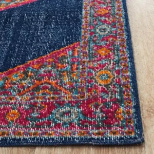 Eternal Navy Hall Runner by Rug Addiction is available in a 3 metre and 4 metre length also Extra Large Sizes available in matching rugs