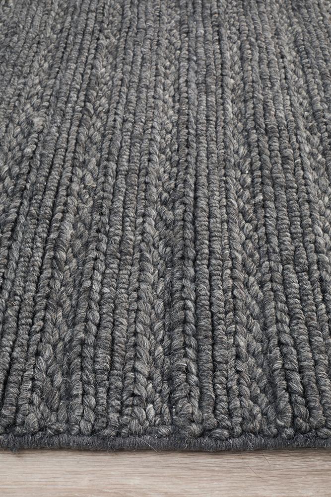 Cambridge Floor Rug | Charcoal