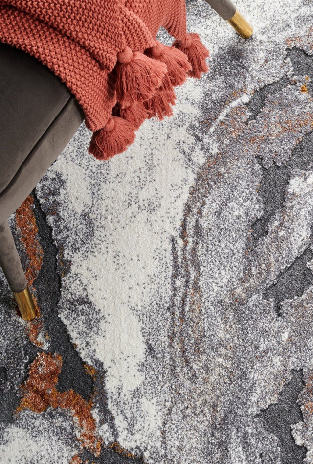 Mineral 222 Rust Rug