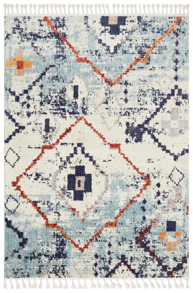 Marrakesh Floor Rug | 444 Blue