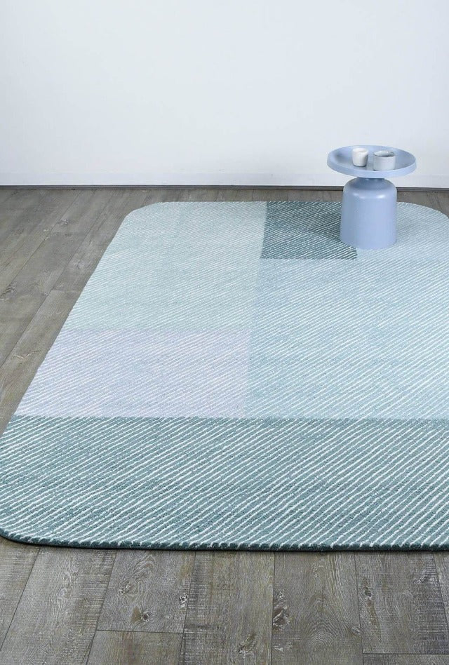 Pinstripe Handmade NZ Wool Rug | Oasis - Enquire now for availability