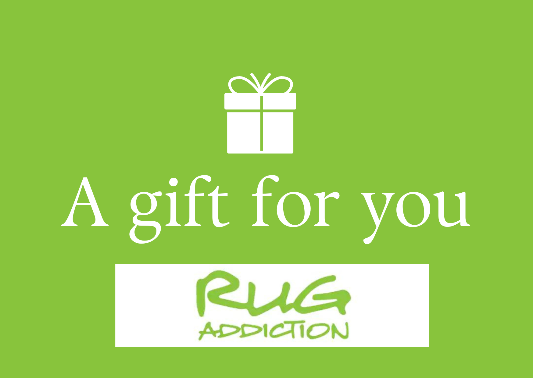 Rug Addiction Gift Card