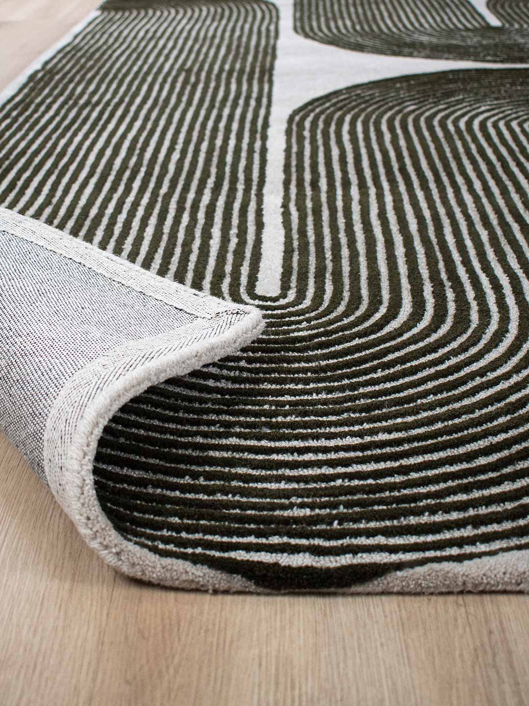 Viper Olive Rug | Green - Enquiry now for availability